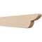 Ekena Millwork 4in. W x 8in. H x 36in. L Crestline Woodgrain TimberThane Rafter Tail, Primed Tan RFTUR04X08X36CRERCPR - alternate 1